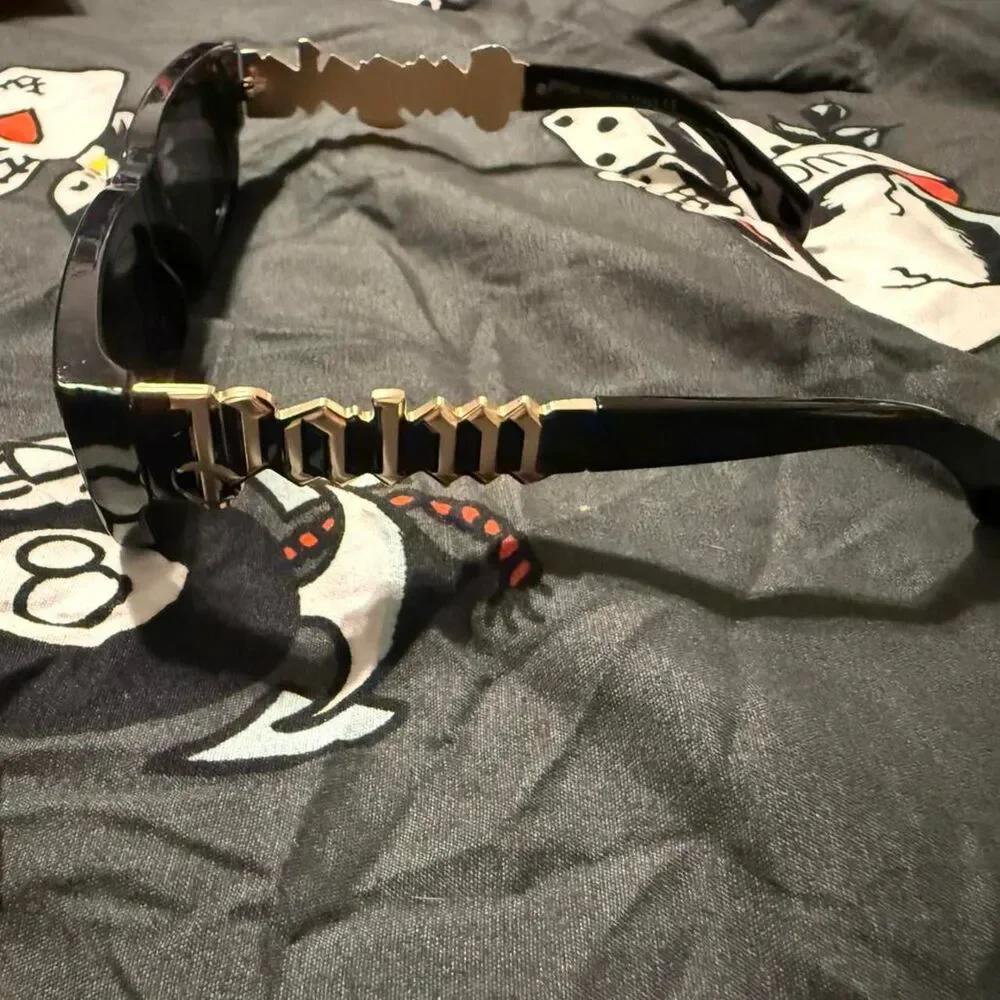 Unbranded Women's Brown and Black Sunglasses